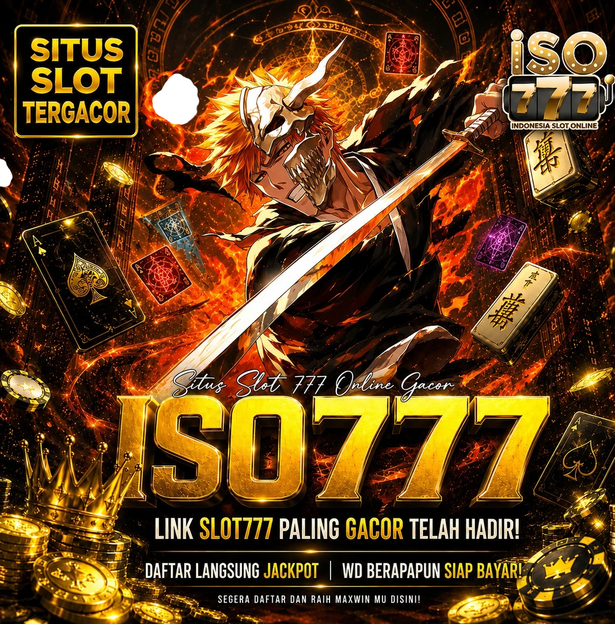 ISO777 : Situs Link Slot Gacor Hari Ini Terdaftar di Slot 777 Online Tepercaya